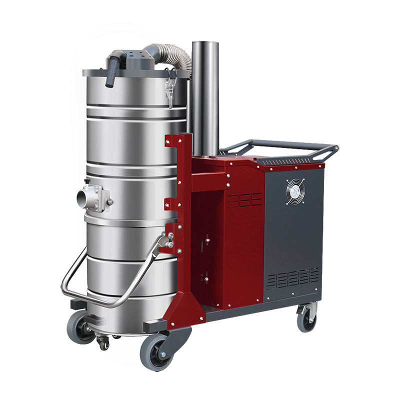 蓟州坦洁380V 双桶手动反吹工业吸尘器X8系列