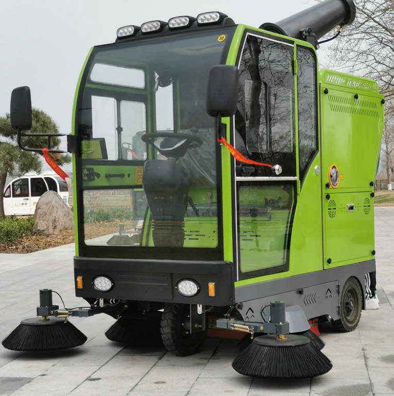 蓟州道路清洁广泛应用电动环卫清扫车